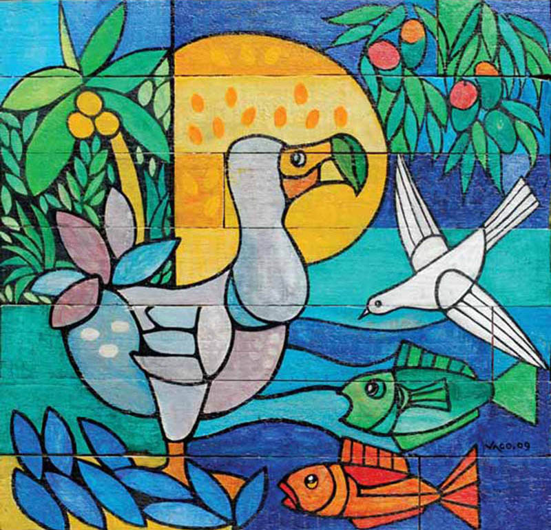 Le dodo rêve au soleil