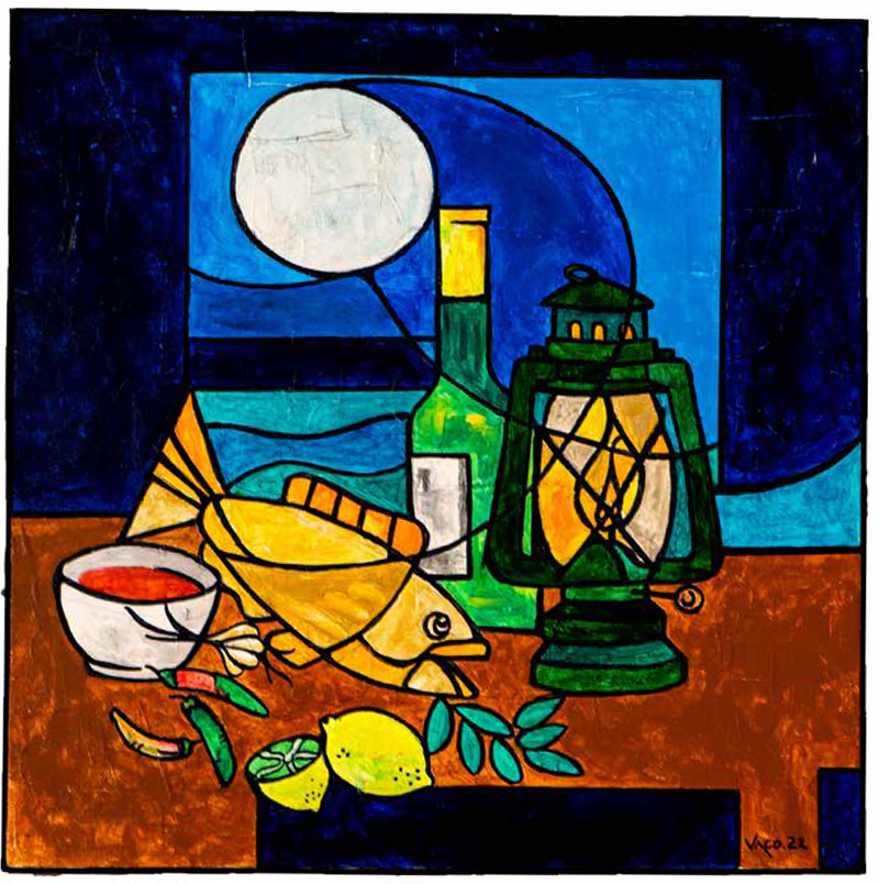 Table au clair de lune